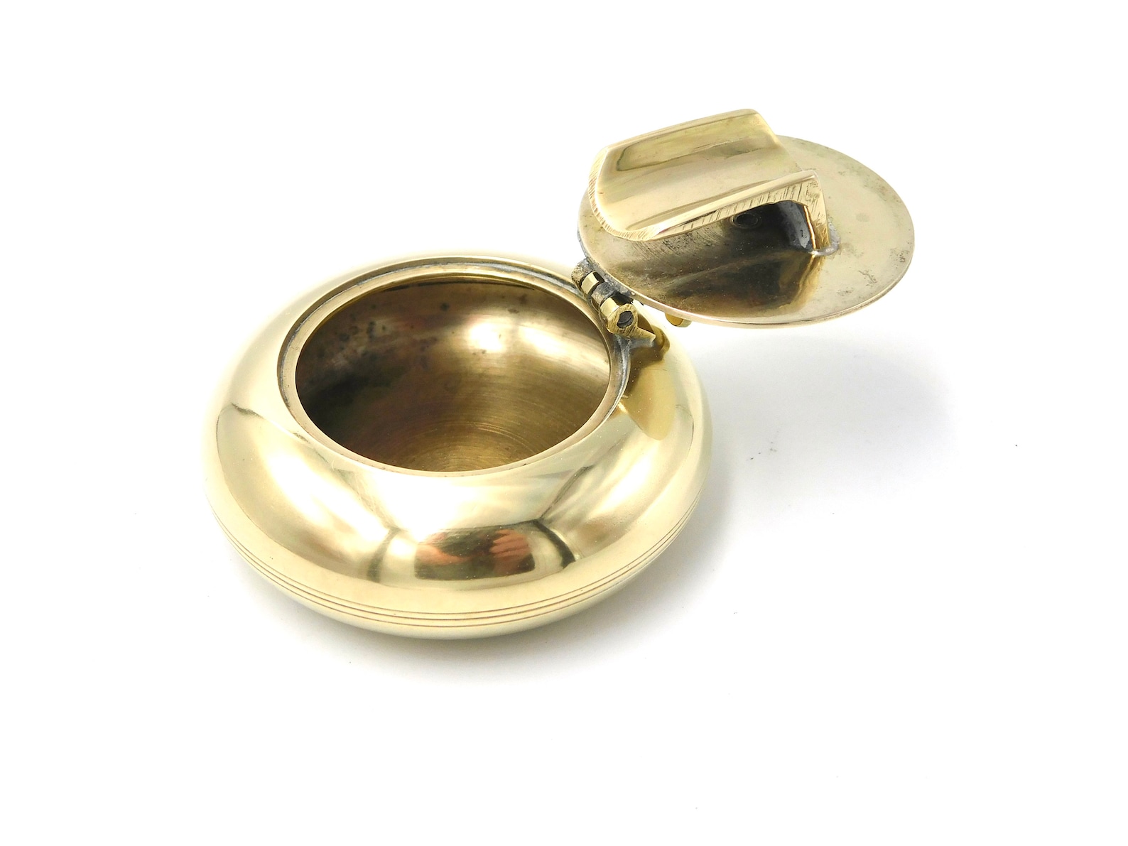 Vintage Pocket Ashtray circa 1950s Travel Ashtray Etsy