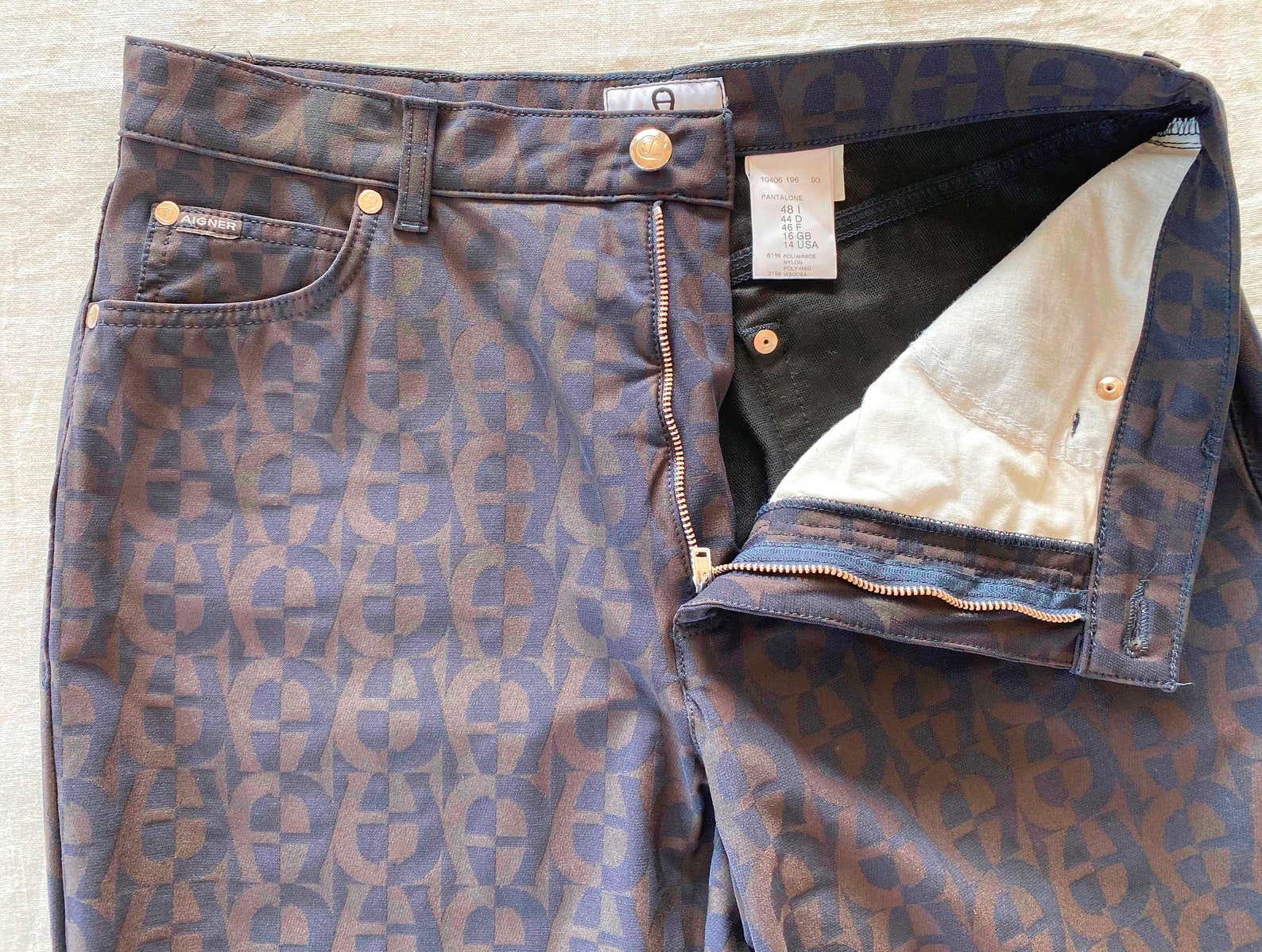 Women's Pants AIGNER by Etienne Aigner Made in | Etsy