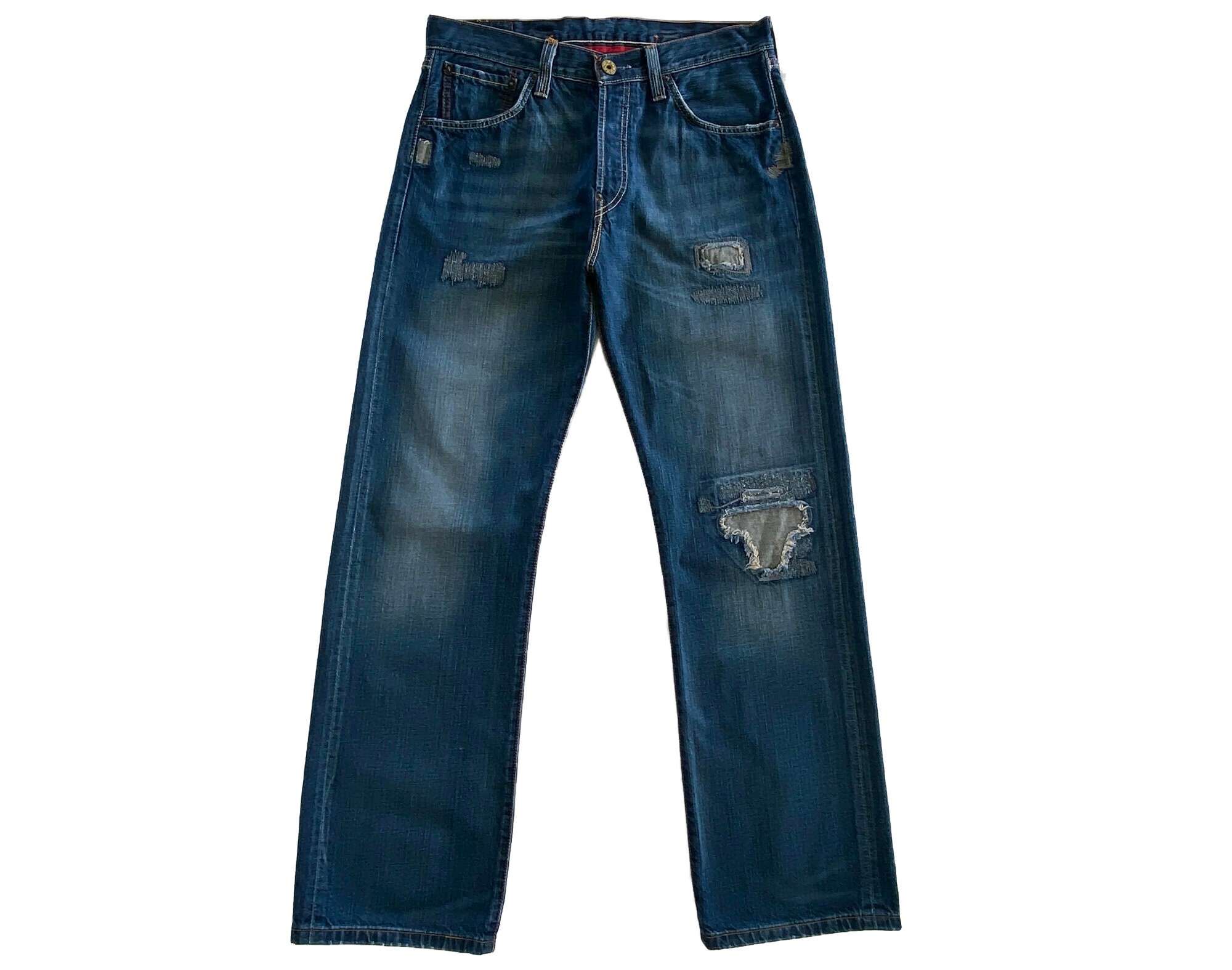 LEVI STRAUSS & Co Unisex Preloved Jeans Straight Relaxed Shape - Etsy  Australia