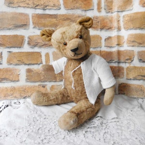 schöner alter Teddybär, 40 cm, Sammlerteddy, vintage Bär, alter Bär Bild 3