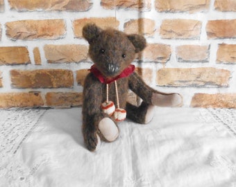 Künstlerbär Hajo 29 cm, Sammlerbär, Teddys, Unikat, handarbeit