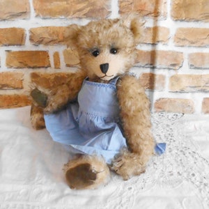 Künstlerbär Adelma 39 cm, Sammlerbär, Teddys, Unikat, handarbeit Bild 4