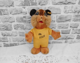 Goldi Hamster von Steiff,  7955/32, altes Stofftier, vintage Stofftier, alte Commerzbank Werbefigur,