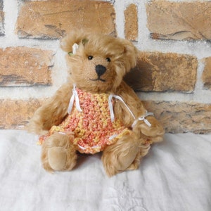 Künstlerbär Laurina, 16 cm, Sammlerbär, Teddys, Unikat, handarbeit Bild 2