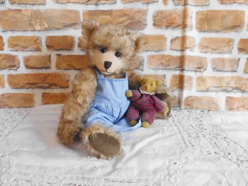 Künstlerbär Adelma 39 cm, Sammlerbär, Teddys, Unikat, handarbeit Bild 3