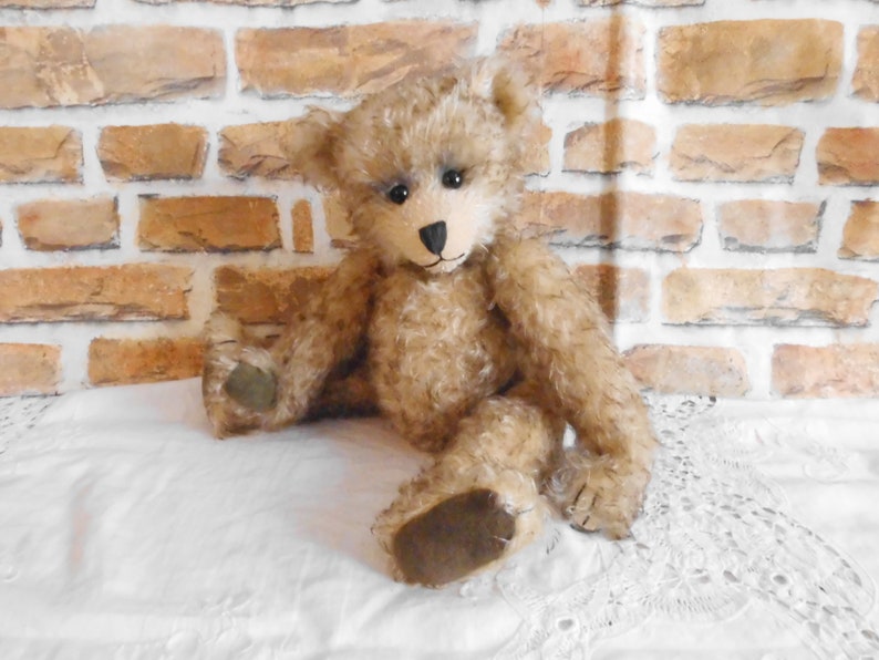 Künstlerbär Adelma 39 cm, Sammlerbär, Teddys, Unikat, handarbeit Bild 8