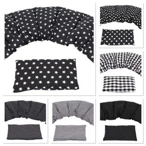 6 Designs  7 Kammer 2 er Set 67 x 17 cm " SCHWARZ STERNE " Kirschkernkissen  Körnerkissen Wärmekissen XXL Weizen Dinkel Raps  Dinkelkissen
