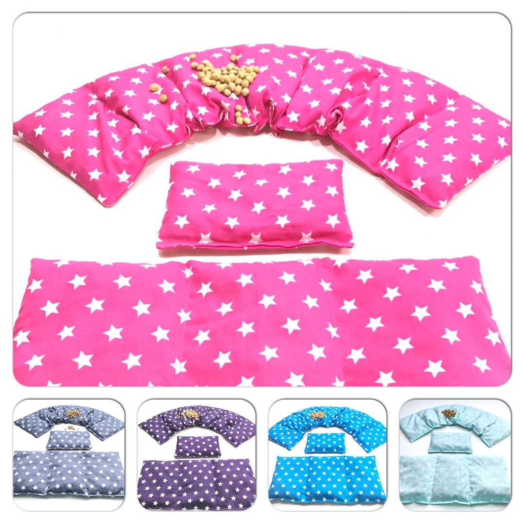 7 Chamber Set Of 3 66 X 17 Cm Stars Cherry Stone Pillow 11 Colors Grain 7-chamber-set-of-3-66-x-17-cm-stars-cherry-stone-pillow-11-colors-grain