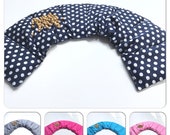 8 chamber 80 x 17 cm 900 gr. Dots Dots Cherry Pit Pillow 11 Colors Grain Pillow Heat Pad XXL Spelt Pillow Wheat Pillow Rapeseed