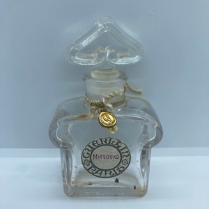 Vintage Guerlain Paris Mitsouko Perfume Bottle