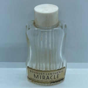 Vintage Bouquet Lentheric Miracle Perfume Bottle