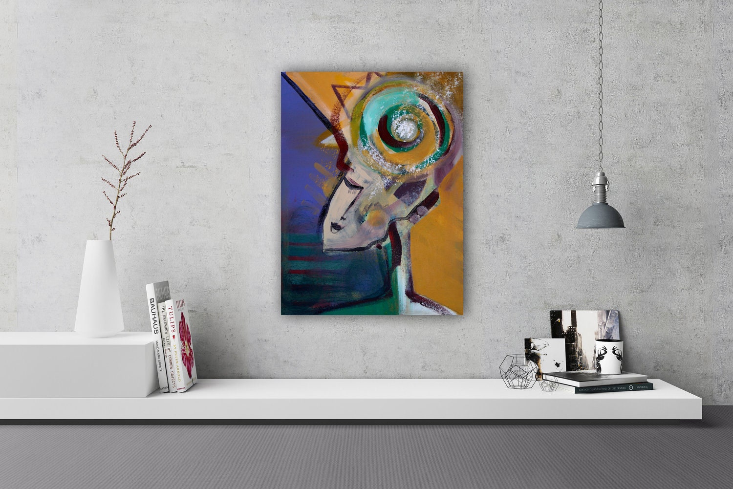 Acrylic Painting Hang Room Art Paint Wall Canvas Art Painting Etsy UK