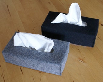 Filzhülle für deine Kosmetiktücher Box by NimmFilz, Wollfilz