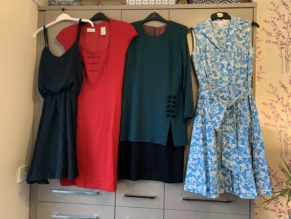 Vintage Dresses Job Lot 1950s Dress 1980s Mix Unio