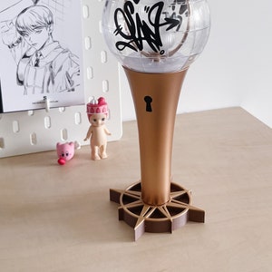 Ateez ver. 2 inspired lightstick holder, gift for kpop fans, kpop lightstick stand, lightstick display