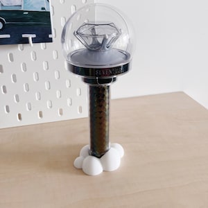 Seventeen &quot;Version 3&quot; lightstick holder, gift for kpop fans, kpop lightstick stand, lightstick display