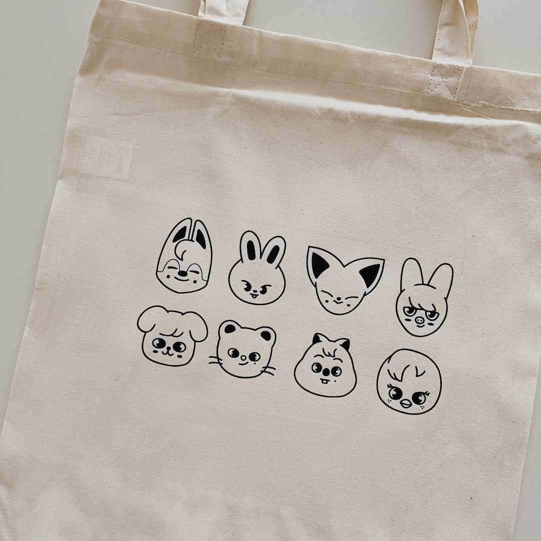 Stray Kids skzoo Tote Bag Kpop Tote Bag Gift for Etsy