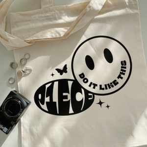 P1Harmony tote bag, Kpop tote bag, Gift for Kpop fan, Ecofriendly canvas bag