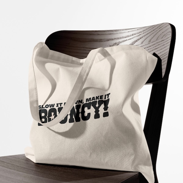 Ateez "BOUNCY" tote bag, Kpop tote bag, Gift for Kpop fan, Ecofriendly canvas bag
