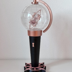 Ateez ver. 1 inspired lightstick holder, gift for kpop fans, kpop lightstick stand, lightstick display