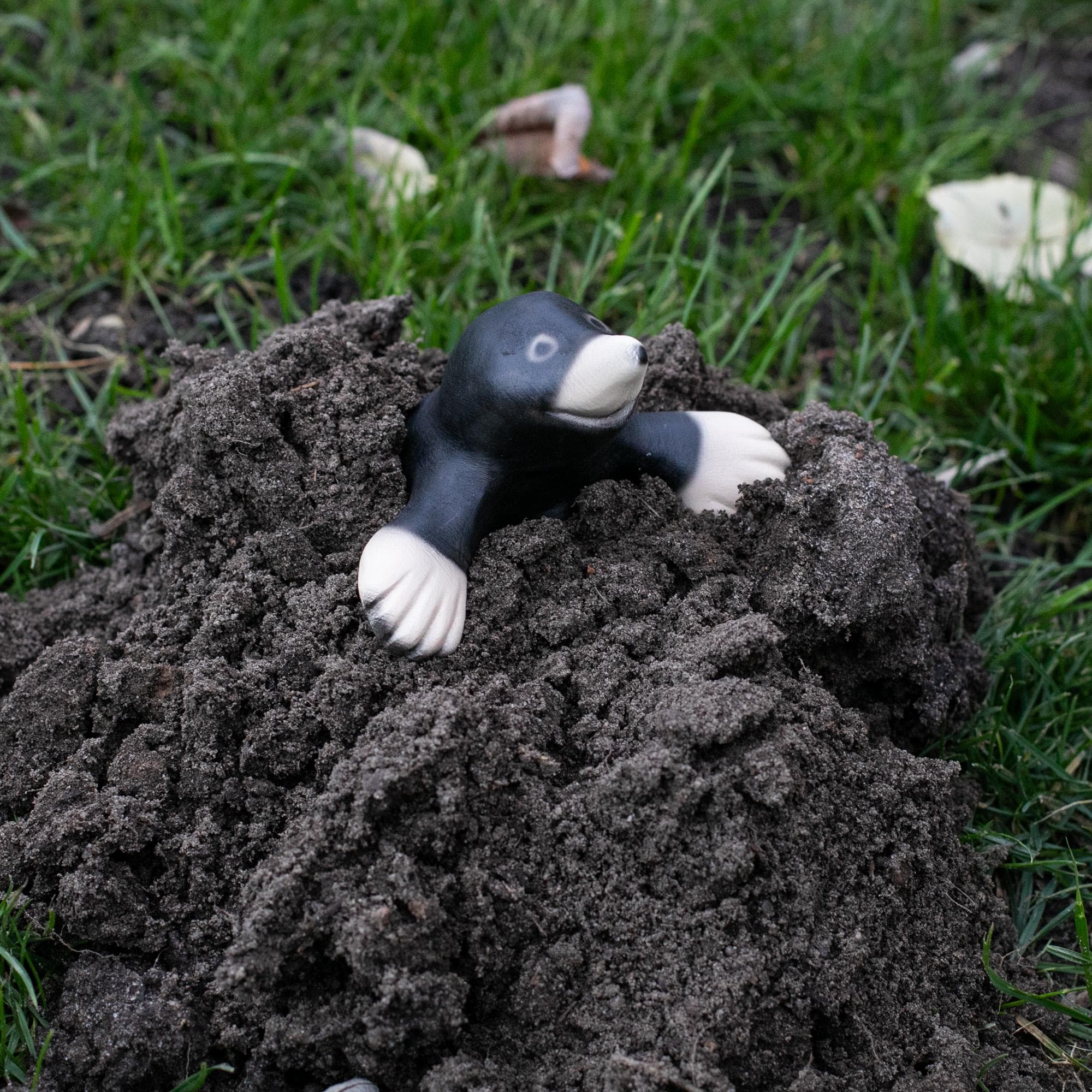 Maulwurf Gartendeko Maulwurfsfigur