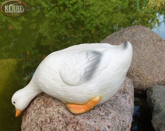 Gans , hängend ,Kantenhocker