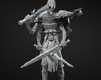 Armored 4 armed undead
