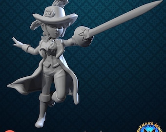 Swordfighter Princess Character
