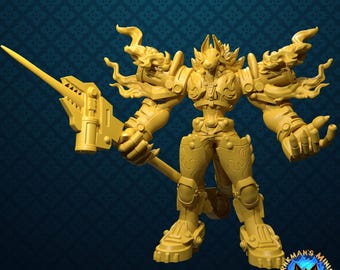 Soloogramon, Wrench wielding Wolf digital monster
