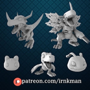 Greymon digivolution line