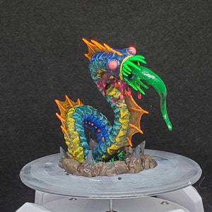 Neon muck worm