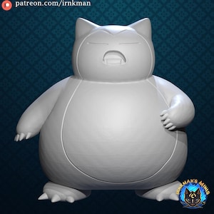 Snorlax 35mm scale