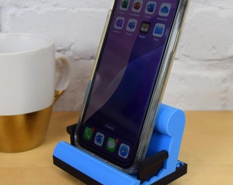 Sofa Surfing Phone Stand. Personalised  phone gif for. TV watchers and gamers