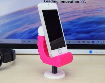 3D Printed Gaming Chair Phone Stand – Eco-Friendly Girl Gamer Gift