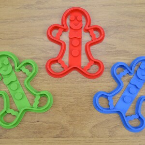 Gingerbread Man cookie cutter - party food image 3