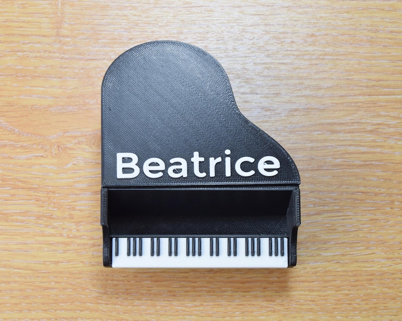 Soporte de piano para teléfono. Soporte de piano personalizado - Pequeños regalos - Regalo musical - Regalo para pianistas - Amantes del piano imagen 10