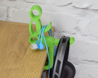 3D Printed Man Headphone Holder: Desk Tidy, Gamer Gift