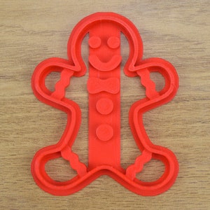 Gingerbread Man cookie cutter - party food Red