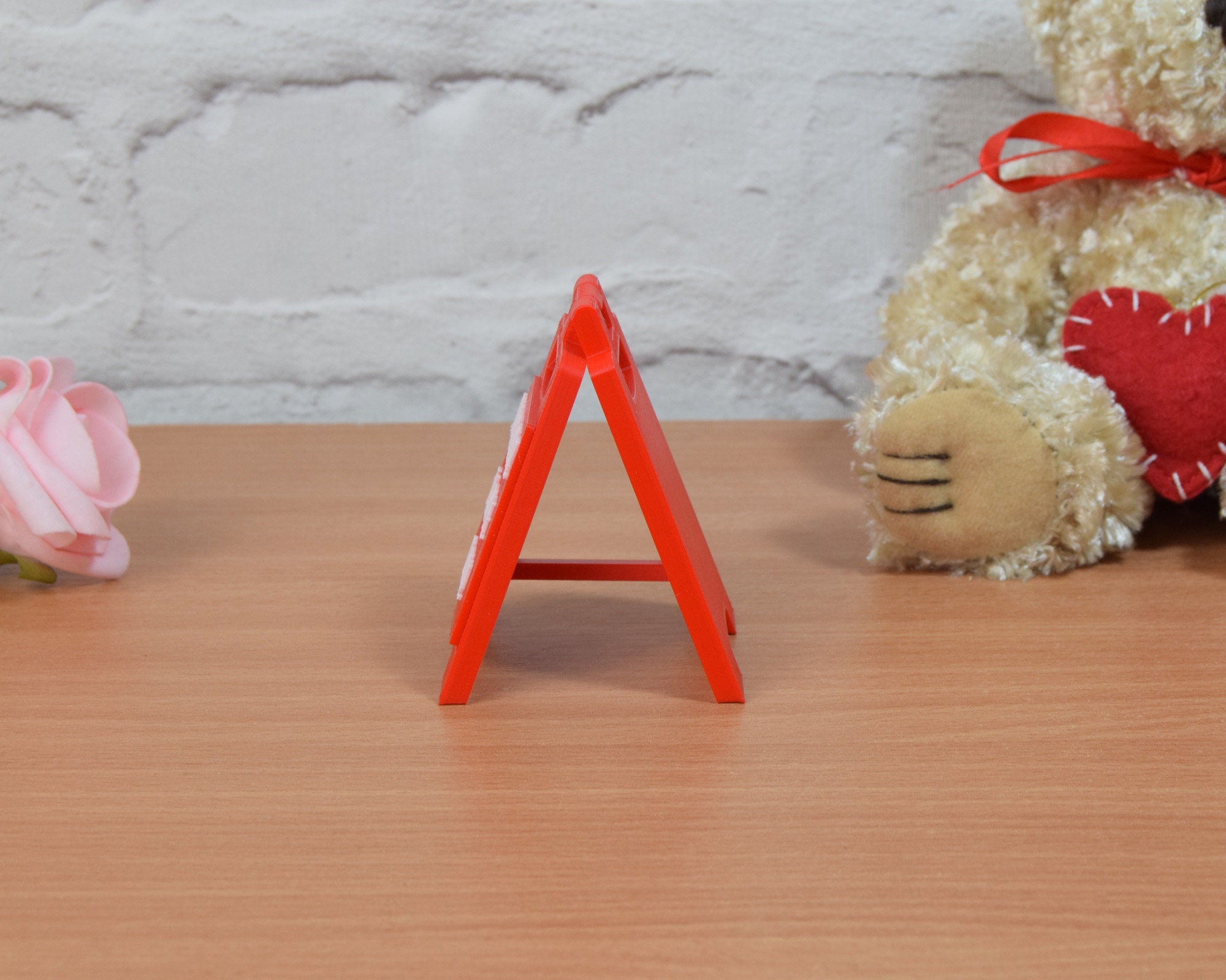 Romantic MINI SIGN. A little sign to say I love you. Valentines gift with message on! Fun girlfriend or boyfriend gift. Cute valentines gift - Thumbnail 4