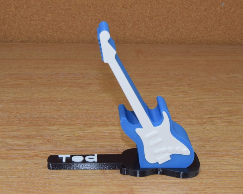 GUITAR Phone Stand. Guitar Phone Holder Music Gift Guitar Etsy UK