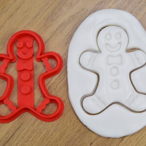 Gingerbread Man cookie cutter - party food image 1