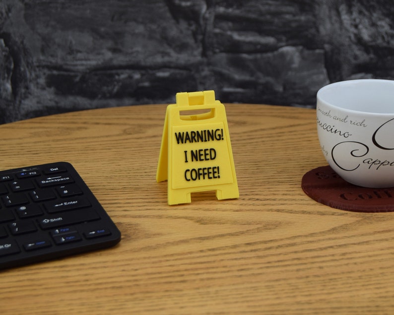 Personalized Mini Desk Sign – Custom Message, Eco-Friendly image 9