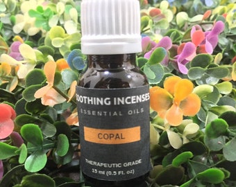 Copal Essential Oils - Pure Natural Aromatherapy Massage Oil - Therapeutic Grade - Pure Natural Oil - EOCOP