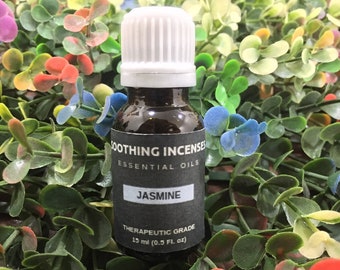 Jasmine Essential Oils - Pure Natural Aromatherapy Massage Oil - Therapeutic Grade - Pure Natural Oil - EOJA