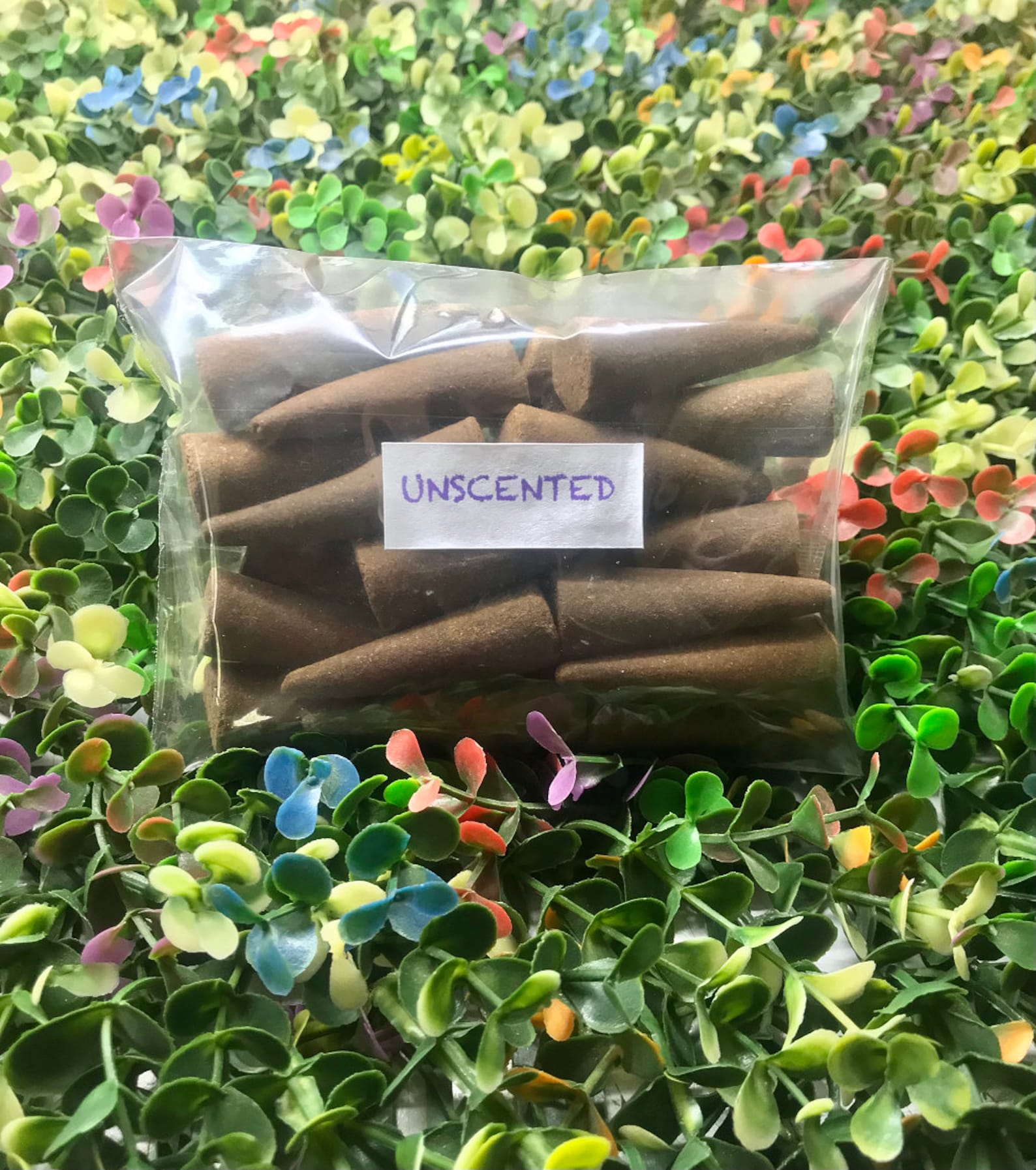 Unscented Incense Cones 100 Natural Incense Cones Etsy