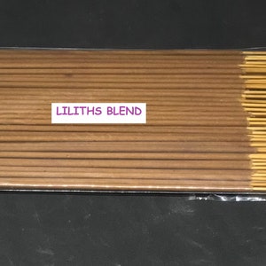Liliths Blend  Incense Sticks - 100% Natural Incense Sticks - Christmas Incense Sticks - Traditional Indian Incense - ISCAL