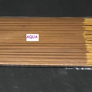 Aqua Incense Sticks - 100% Natural Incense Sticks - Christmas Incense Sticks - Traditional Indian Incense - ISAQ
