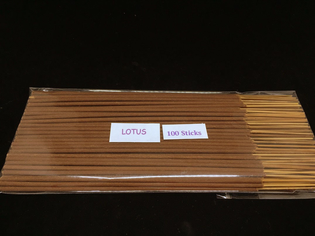 Lotus Incense Sticks - 100% Natural Incense Sticks - Christmas Incense Sticks - Traditional Indian Incense - IS