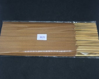 Oud/Agarwood Incense Sticks - 100% Natural Incense Sticks - Christmas Incense Sticks - Traditional Indian Incense - ISOUD