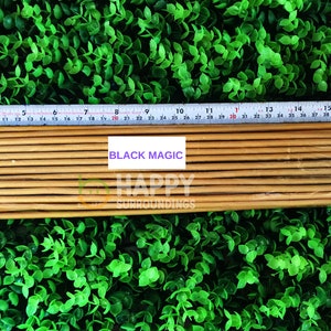 Black Magic 19 inch Incense Sticks (Golden) -100% Natural Incense Sticks -Christmas Incense Sticks Traditional Indian Incense - ISBM